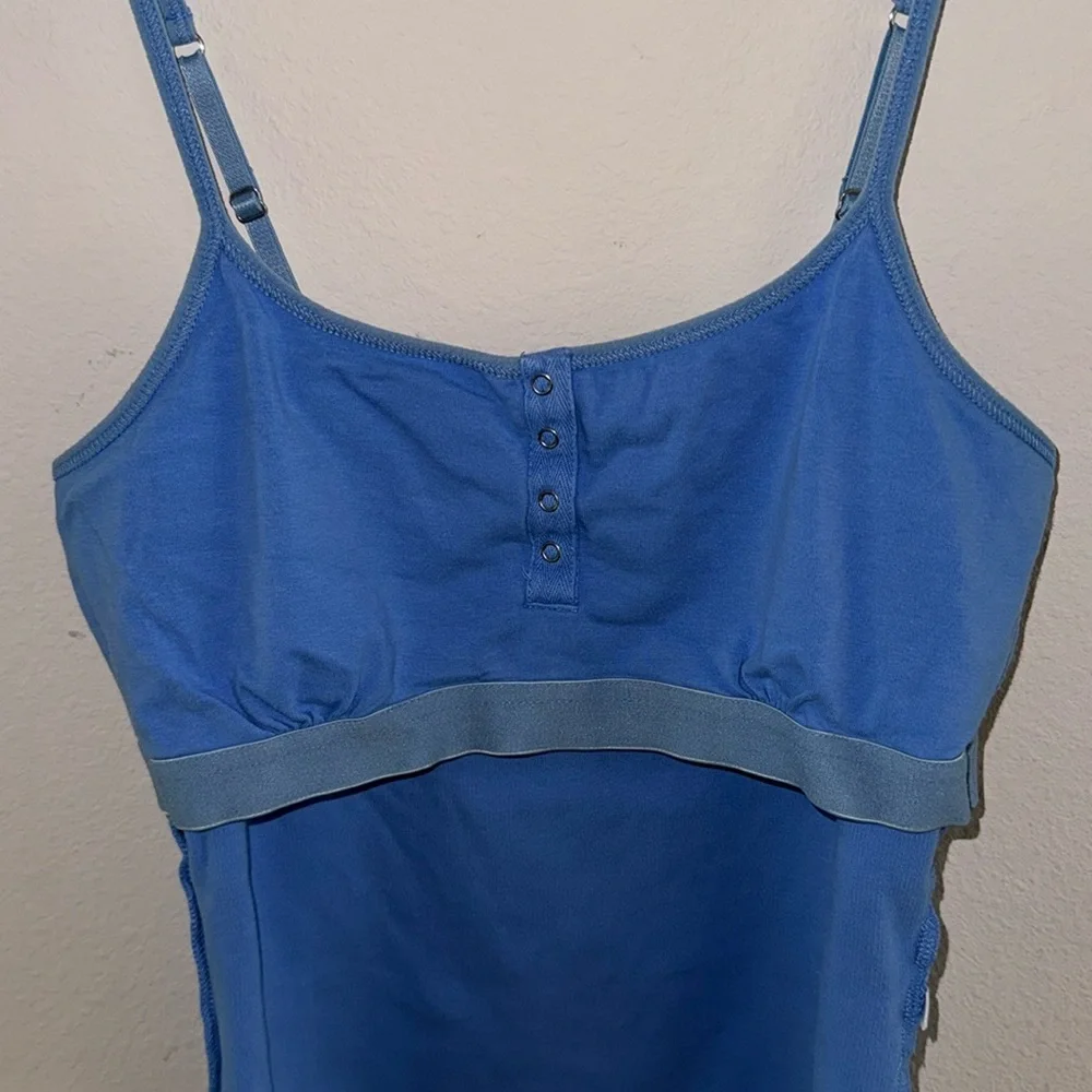 Tank Top by Express, Blue, EUC-There is some Fading on Edges, Adjustable…(CL) - Picture 6 of 7